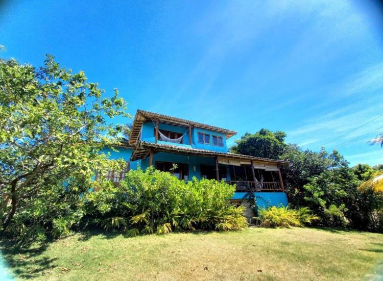 Espelho Bahia Blue House Bed and Breakfast Praia do Espelho Buitenkant foto