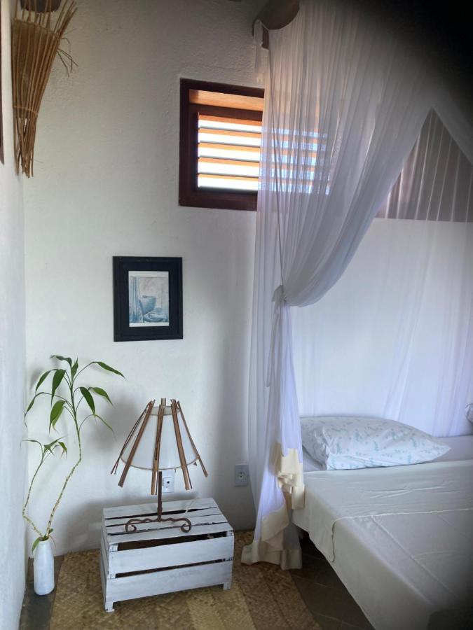 Espelho Bahia Blue House Bed and Breakfast Praia do Espelho Buitenkant foto